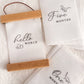 LINORY Linen Baby Milestone Tracker | Dino