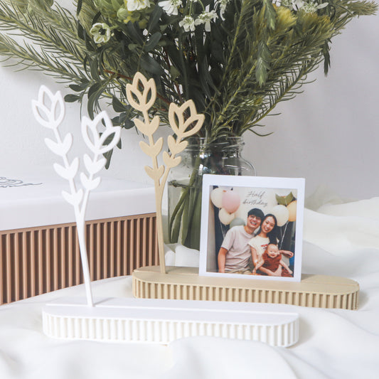 BLOOM “A Moment, Held” Photo Keepsake Stand