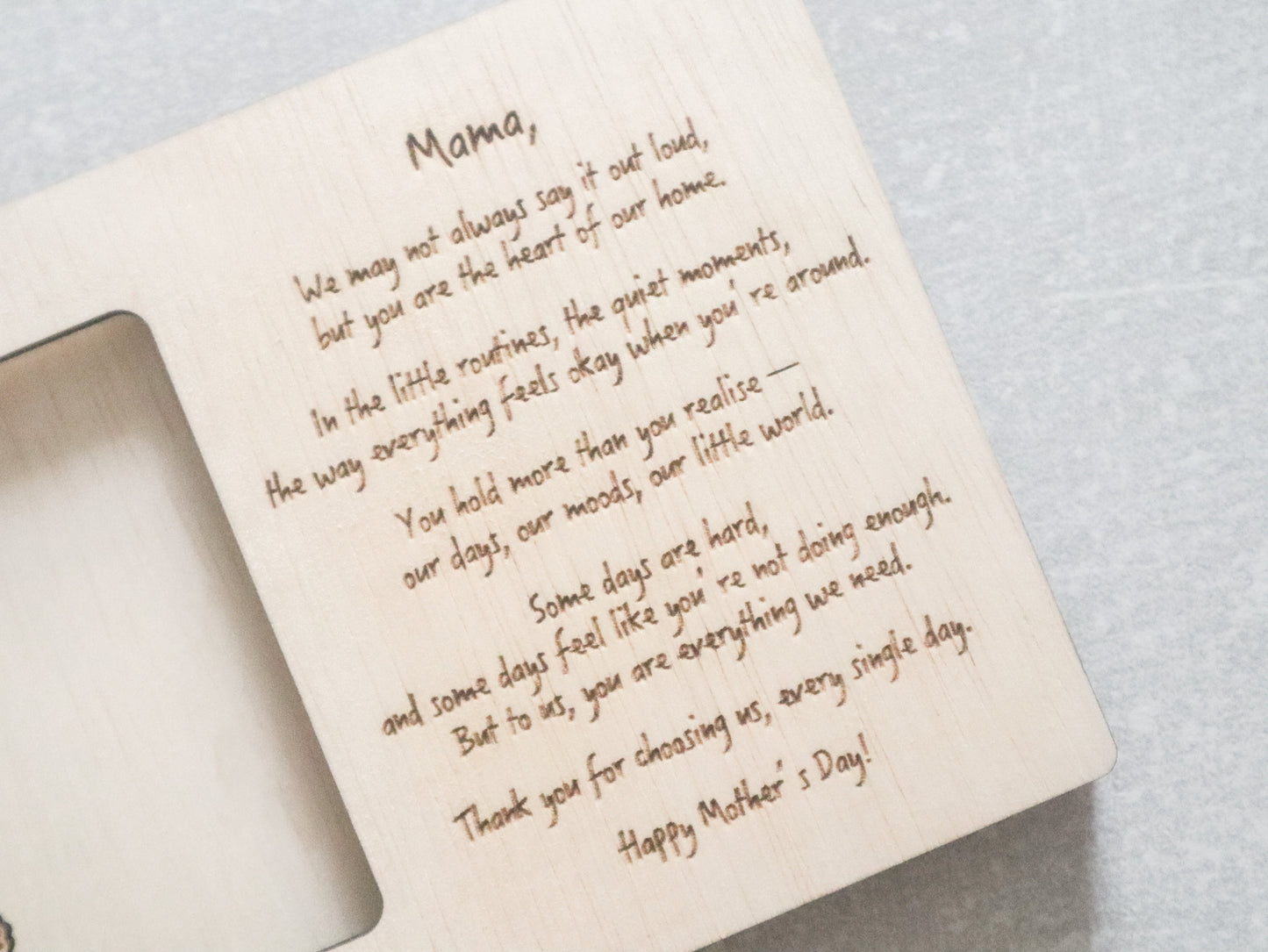 WILDFLOWER Keepsake Photo Frame