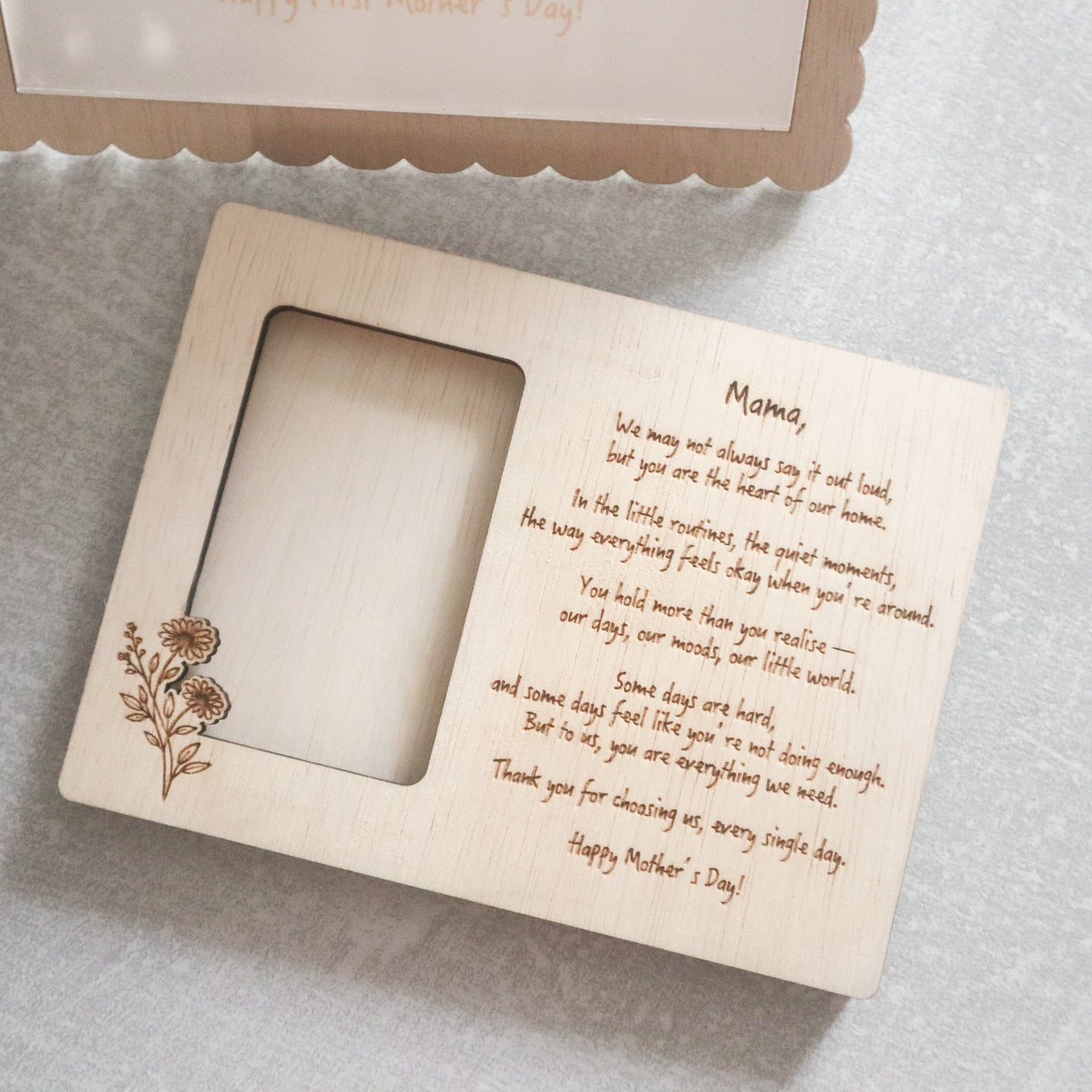 WILDFLOWER Keepsake Photo Frame