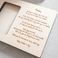 WILDFLOWER Keepsake Photo Frame
