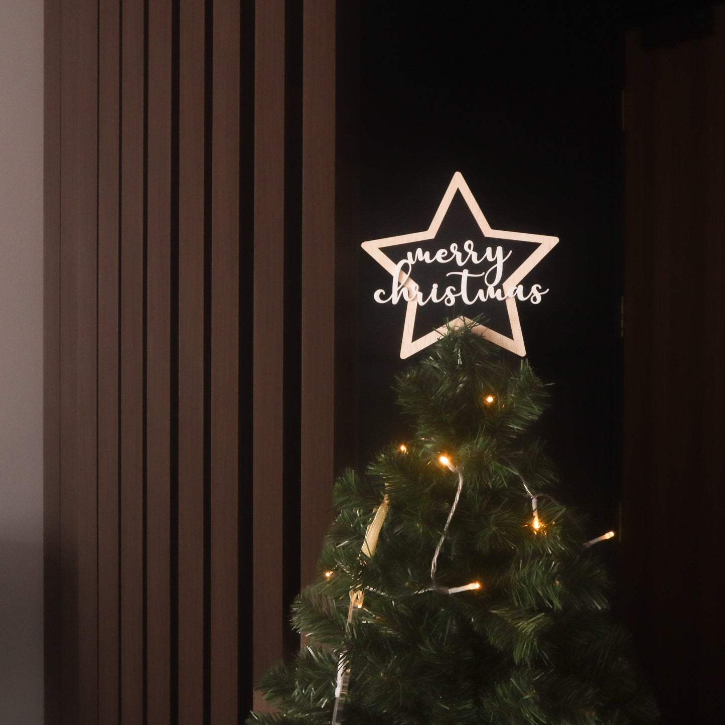 CLASSIC Personalised Christmas Tree Topper