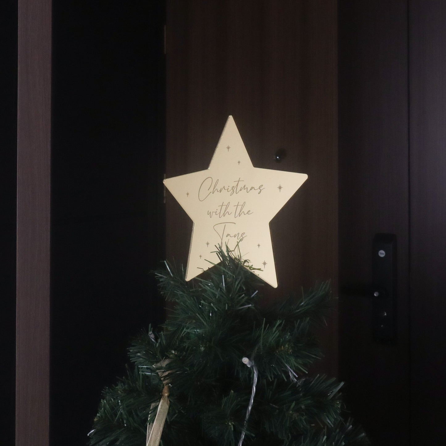 TWINKLE Personalised Christmas Tree Topper (4 options)