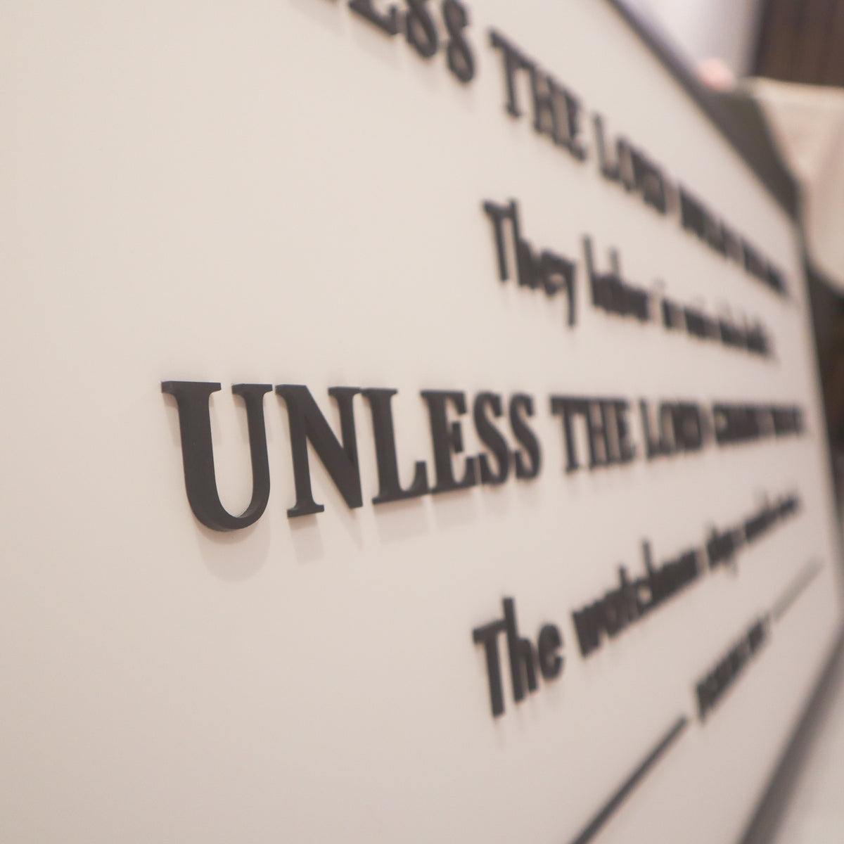 AROLE Customised Wall Frame Signage