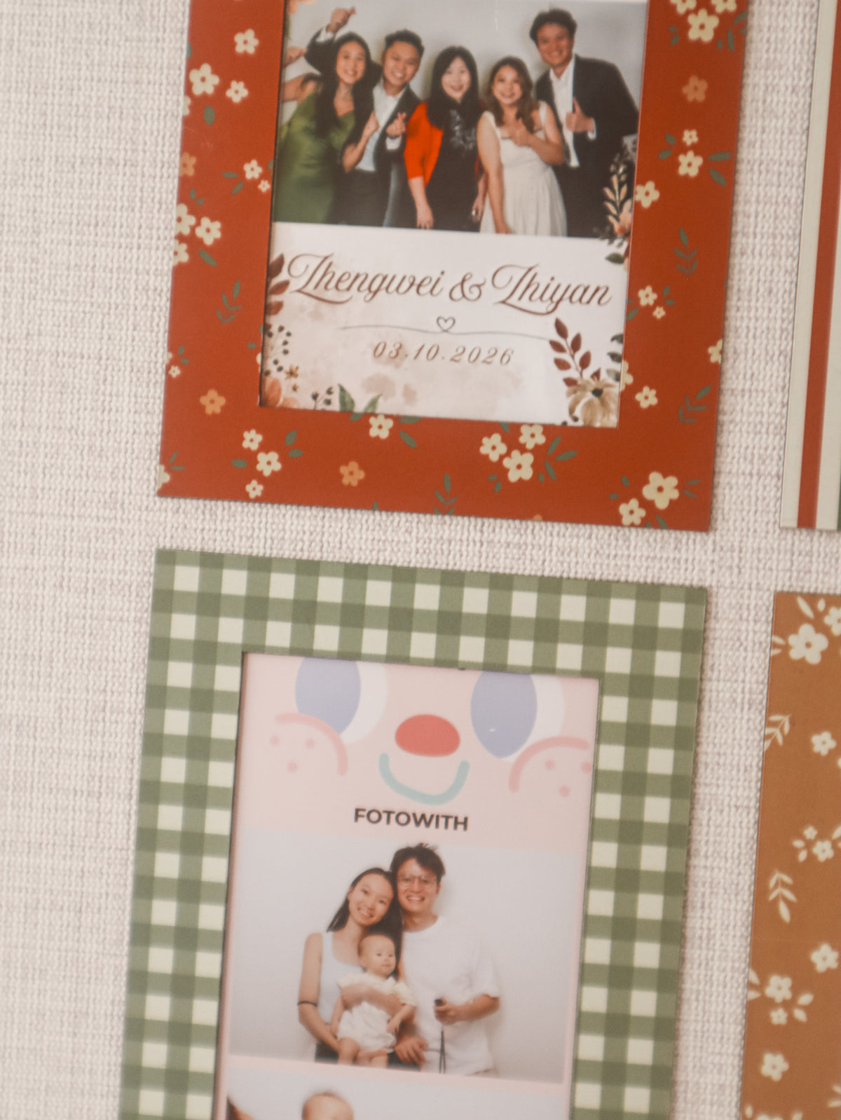 MORI Photobooth Frame Magnets (Pack of 6)