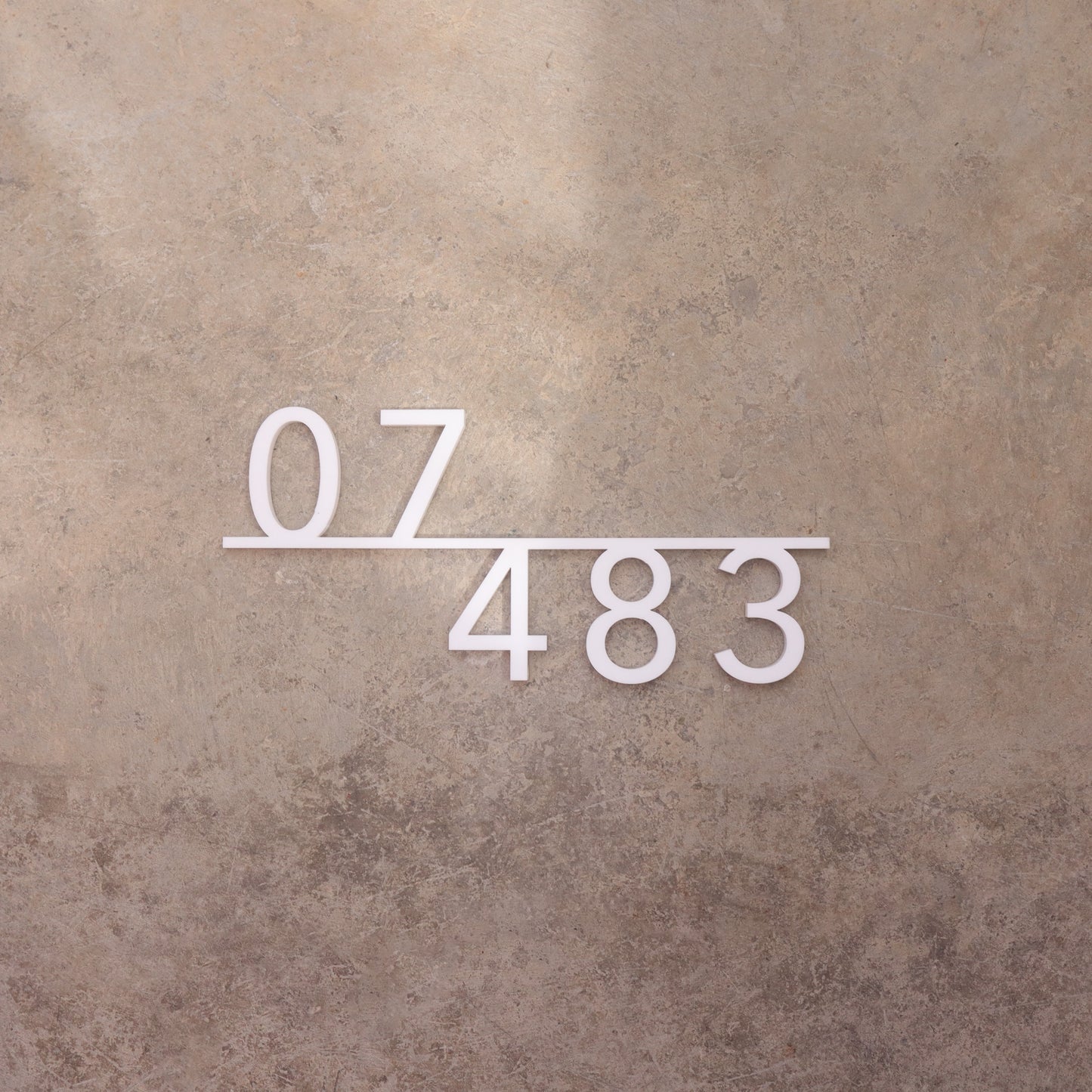 CHIC Unit Number Sign