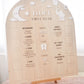 ELLIE Personalised Baby Info & Photo Board