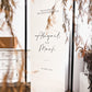 CASPAR Fabric Wedding Welcome Banner Signage