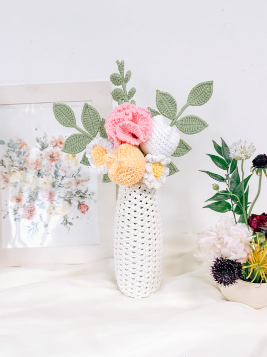 MIRA Macrame Posy Jar