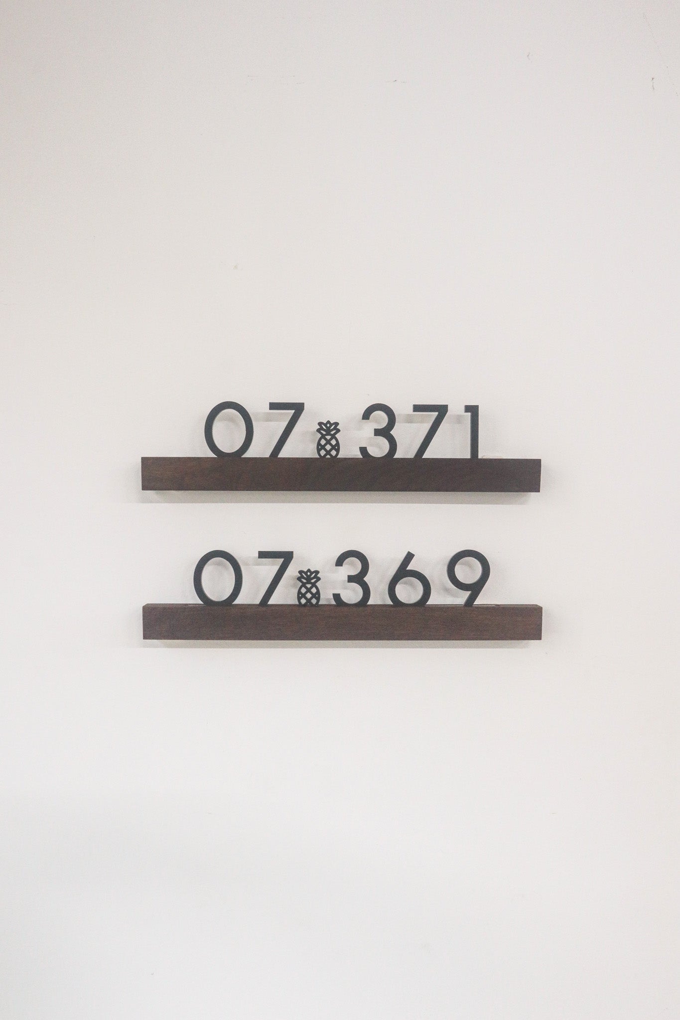 Custom Unit Number Signs - Personalised Home Decor Signs For Your Home ...