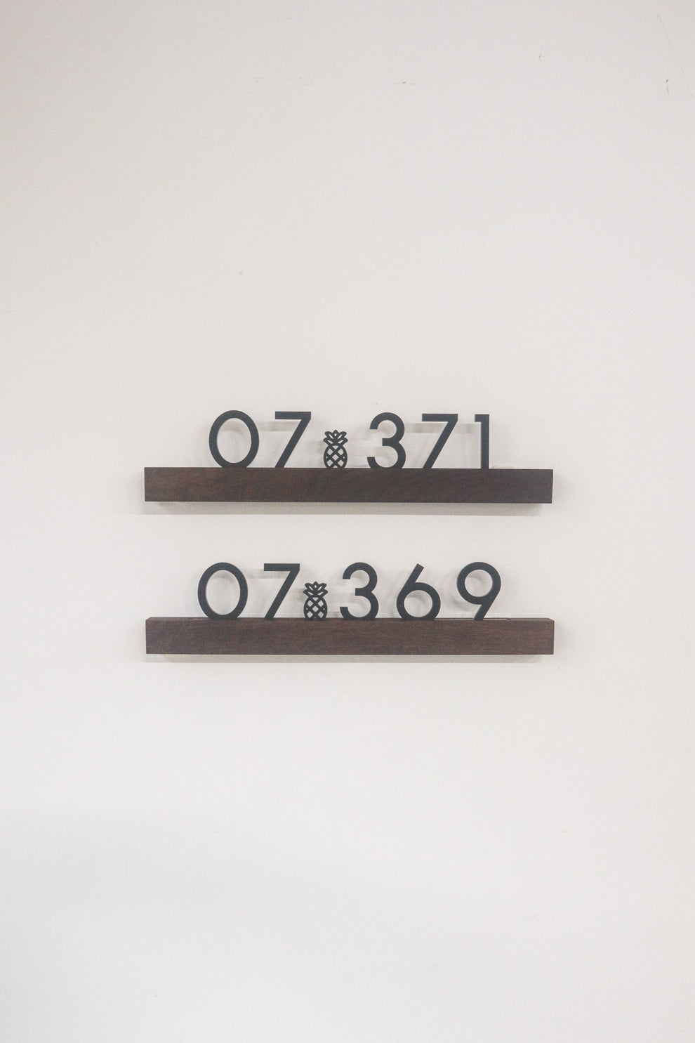 Custom Unit Number Signs - Personalised Home Decor Signs For Your Home ...