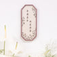 ABUNDANCE Home Blessing Sign (Vertical - Engraved Words)