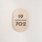 ADELE Unit Number Sign