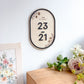WILDBLOOM Unit Number Sign (with engraved small text)