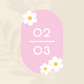 DAISY Unit Number Sign (Pill Shape)
