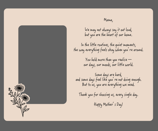 WILDFLOWER Keepsake Photo Frame