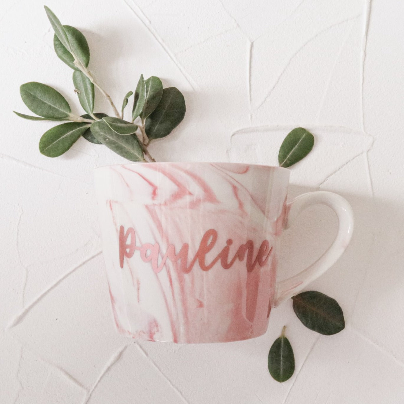 Oblique Coffee Mug (Sweet Pink)