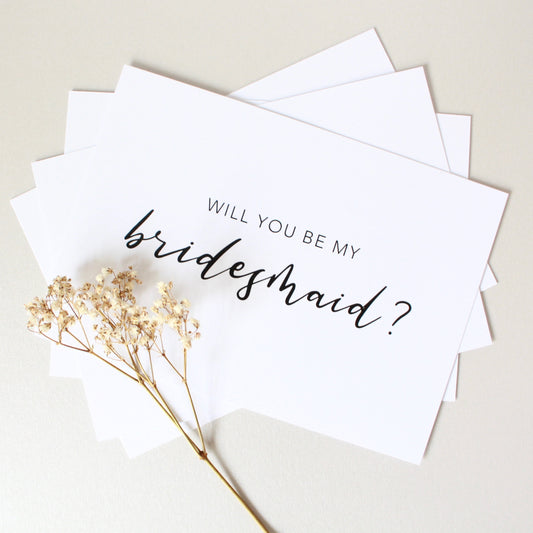 Will You Be My Bridesmaid? Card