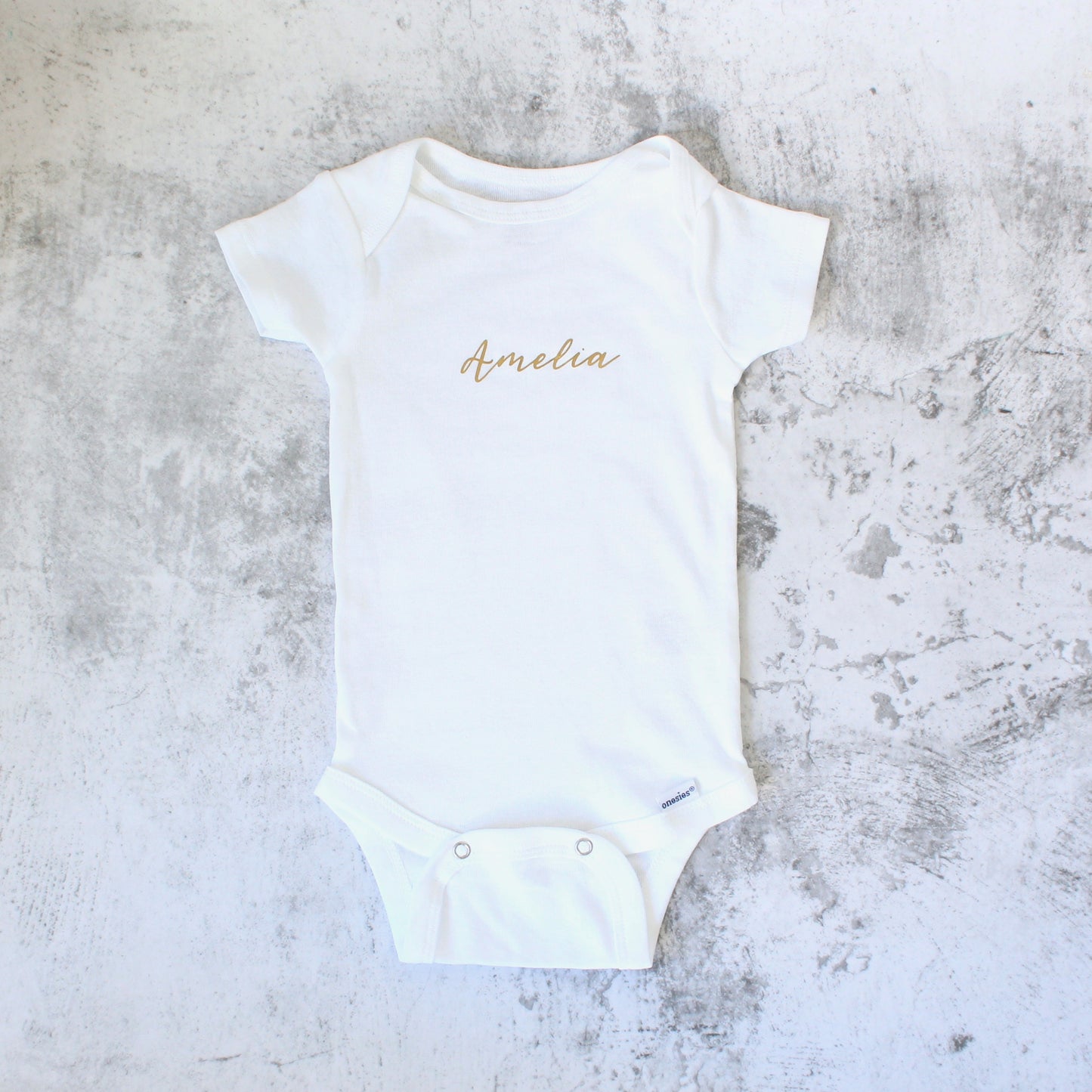 Calligraphy Baby Onesie