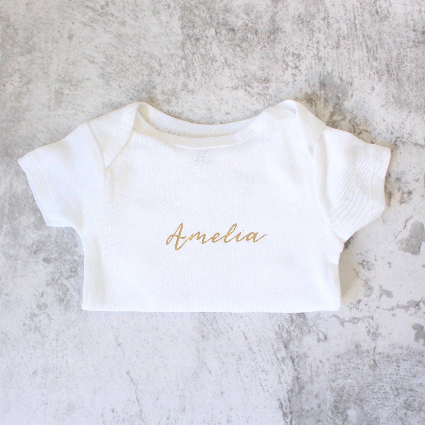 Calligraphy Baby Onesie