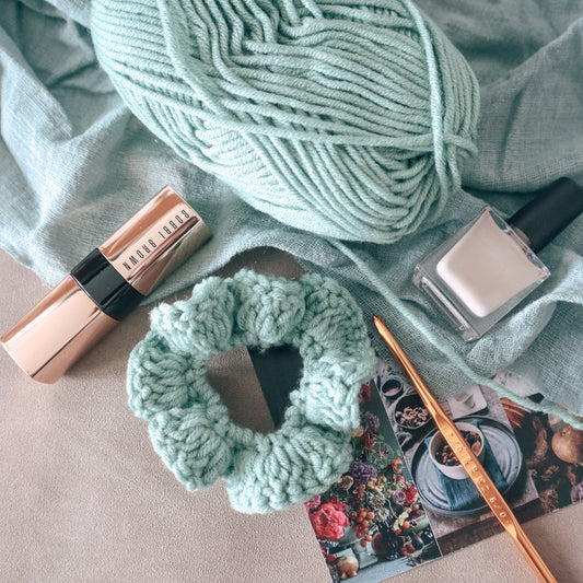 [SEASONAL - Sage Green] Handmade Scrunchies by Pomaika