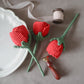 ROSE Macrame (1 stalk)