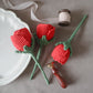 ROSE Macrame (1 stalk)