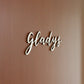 25cm Calligraphy Laser Cut Wood 