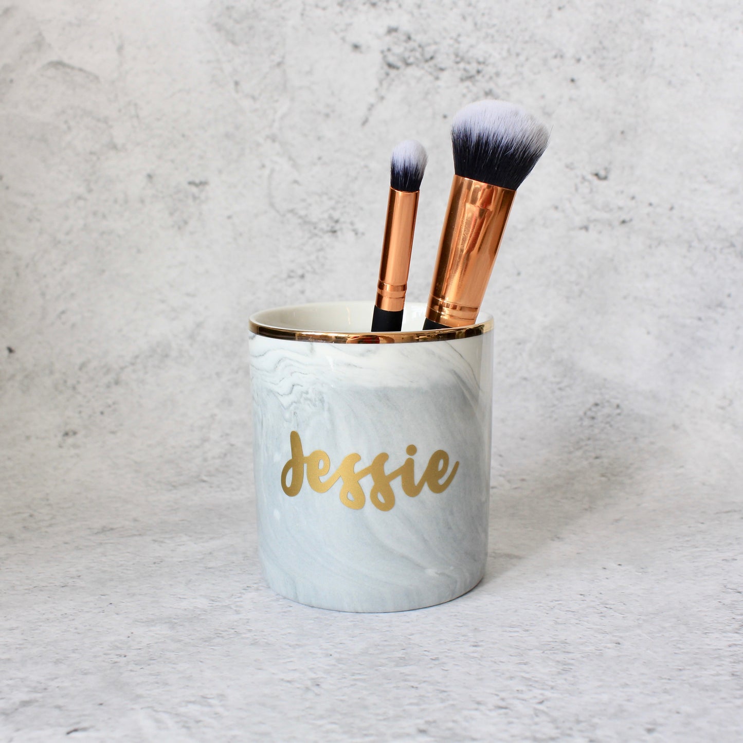 Makeup Brush/Stationery Holder (Charcoal)