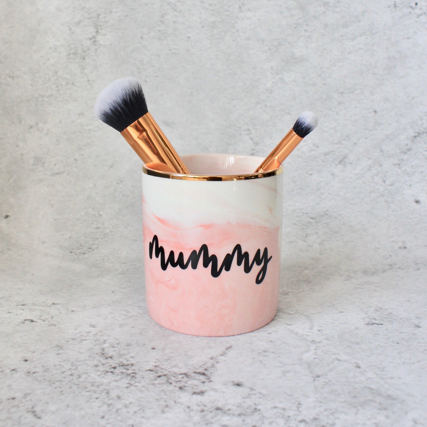 Makeup Brush/Stationery Holder (Sweet Pink)