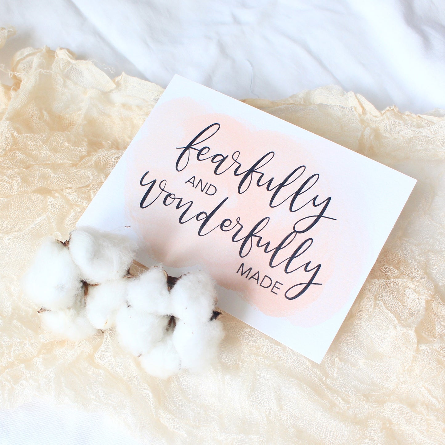"Fearfully and Wonderfully Made" Card