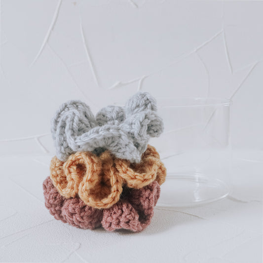 BROOKLYN Handmade Scrunchies by Pomaika