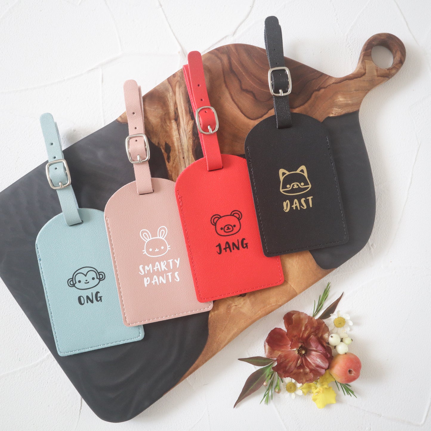 Personalised Luggage Tags - 7 colours