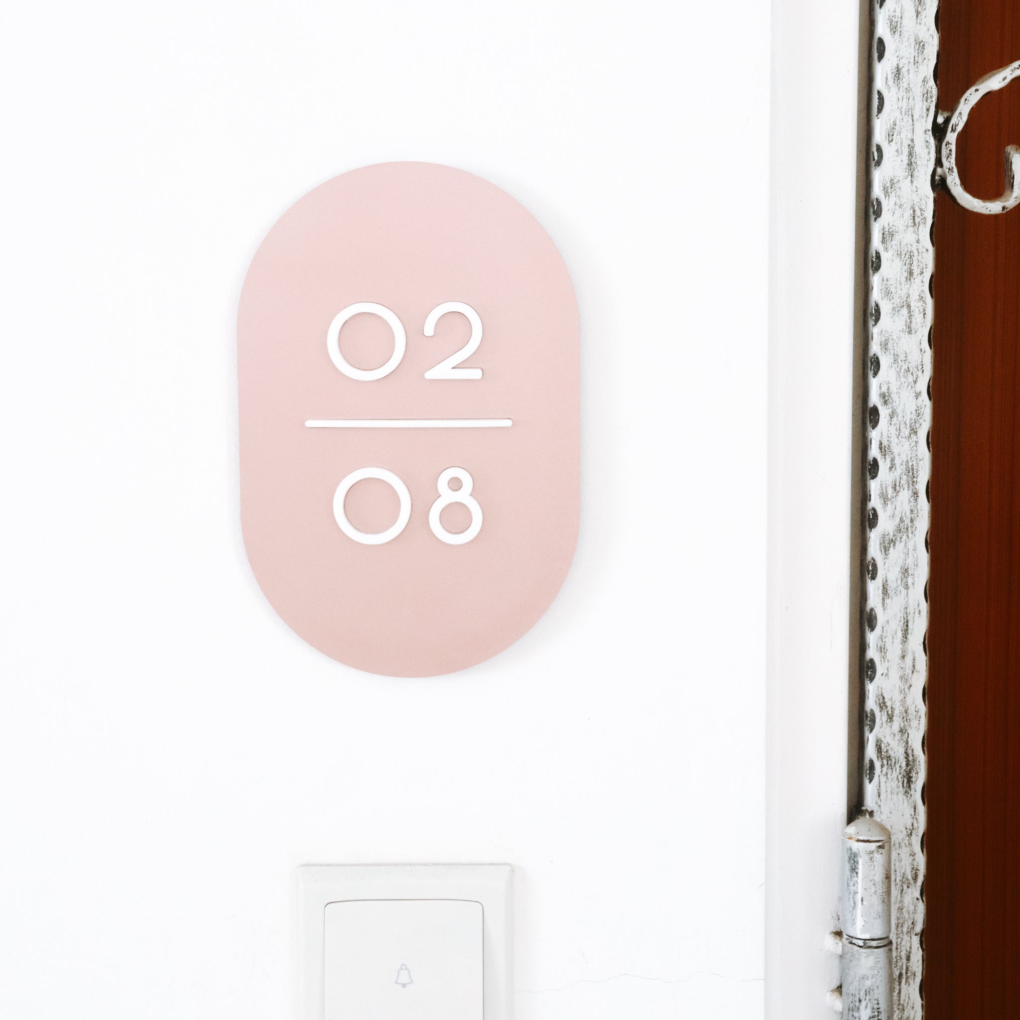 Modern Unit Number Signage | Customised Unit Signs | The Jomu Co Singapore