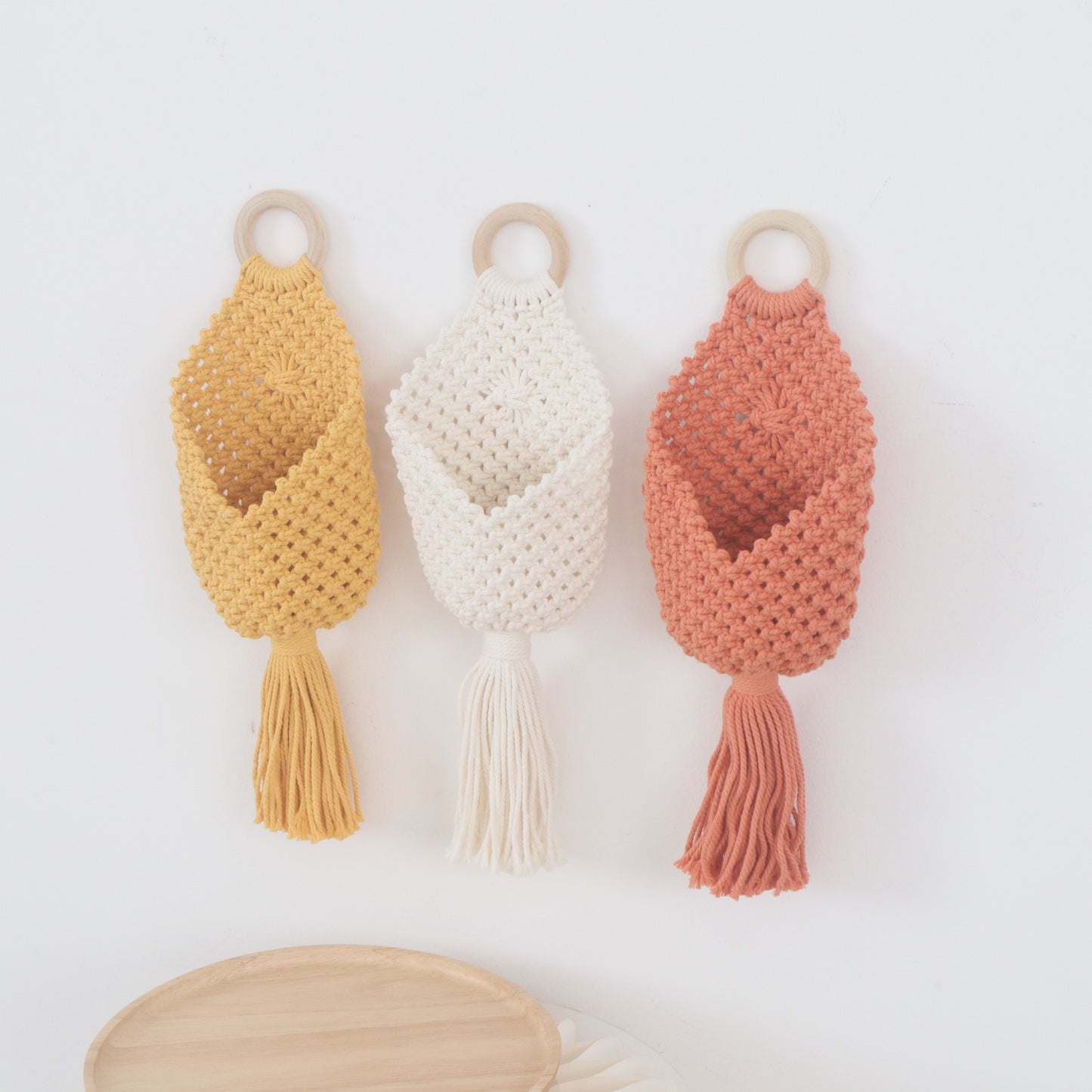 NARA Handmade Macrame Letter Holder