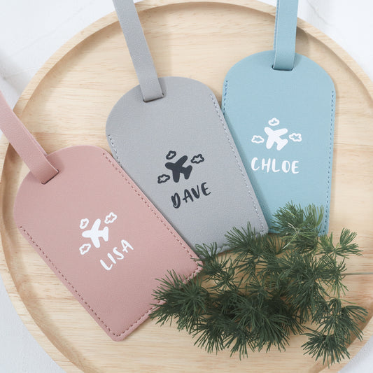 Personalised Luggage Tags - 7 colours