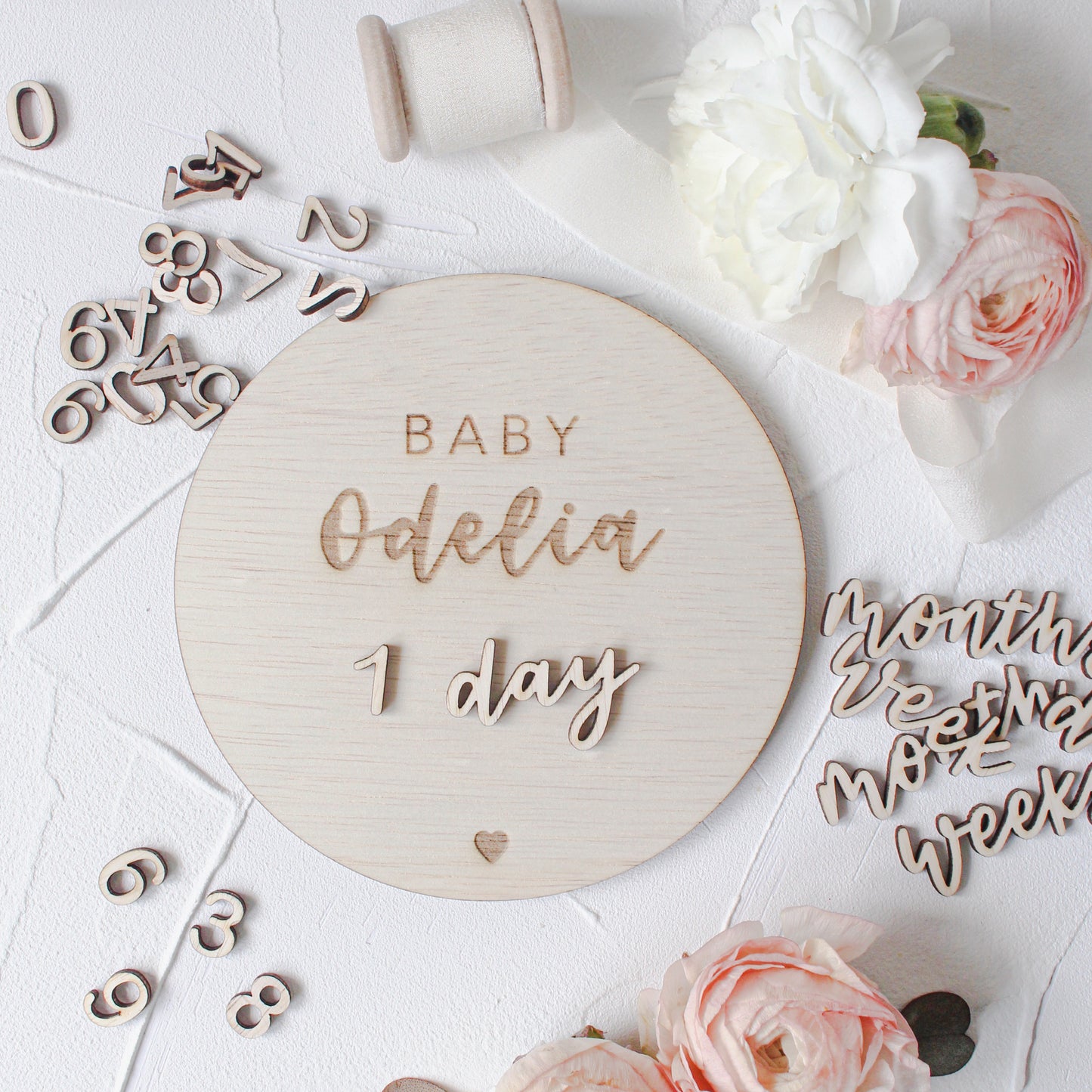 Personalised Baby Milestone Tracker