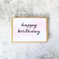 Happy Birthday Card