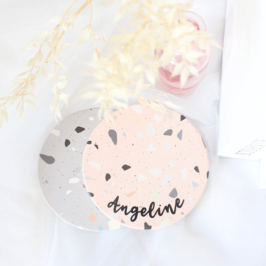 Personalised Terrazzo Coaster