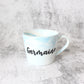 Oblique Coffee Mug (Light Blue)