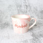 Oblique Coffee Mug (Sweet Pink)